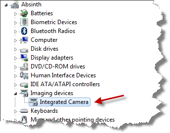 Ticklish Techs » Blog Archive » Lenovo Integrated Camera again working on 7