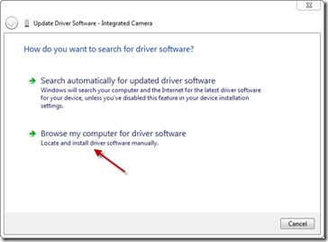 Update Driver Software I