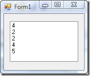 4 - 2 -  2 - 4 - 5